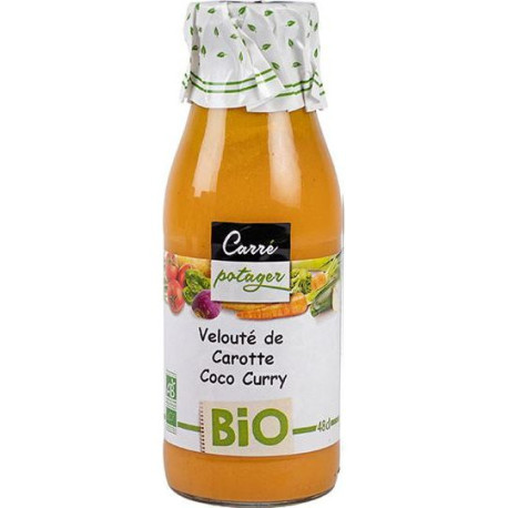 *PRODUIT BLOQUE*BIO VELOUTE DE CAROTTE COCO CURRY 6X0,48L